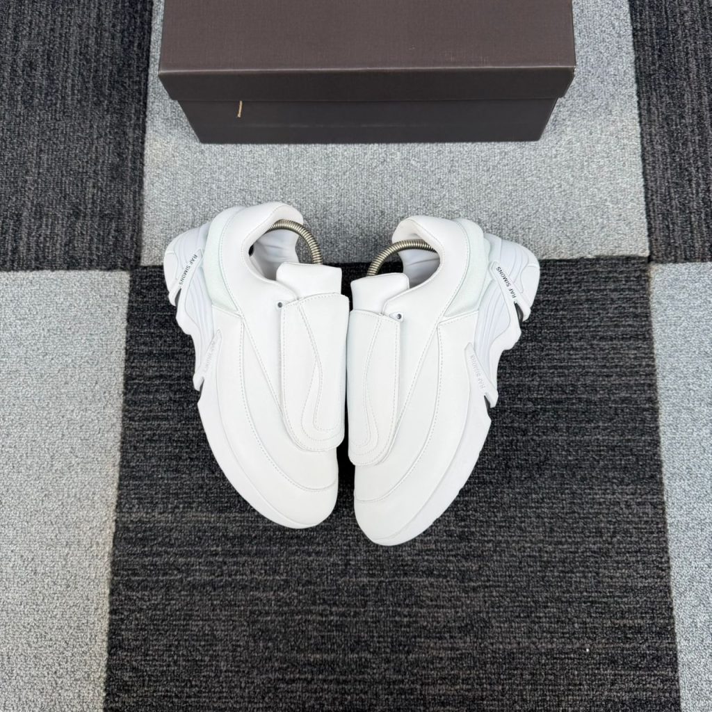 Raf Simons Antei “Triple White”Leather sneakers