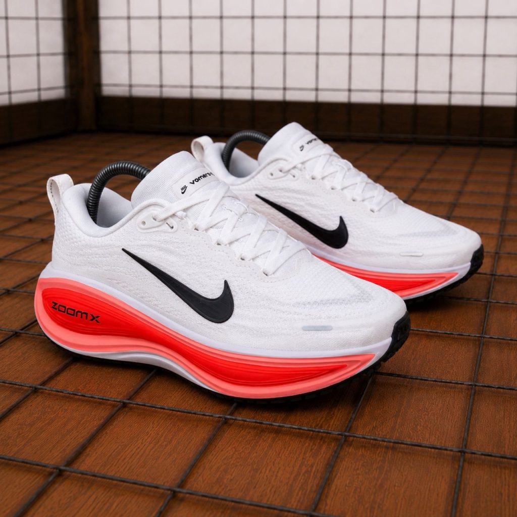 Nike Vomero Plus White/ Neon Orange